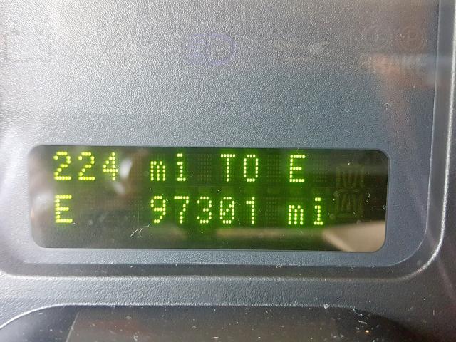 1MEHM42137G605439 - 2007 MERCURY MONTEGO PR შავი ფოტო 8