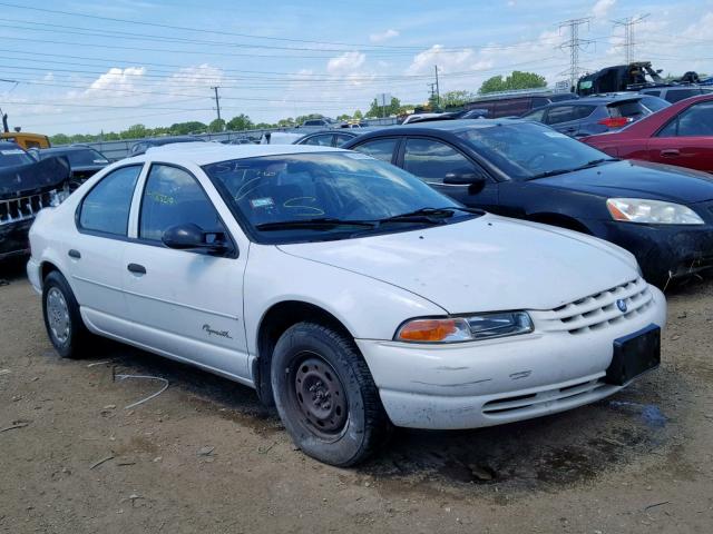 1P3EJ46C4XN679375 - 1999 PLYMOUTH BREEZE BAS WHITE photo 1