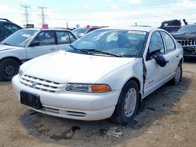 1P3EJ46C4XN679375 - 1999 PLYMOUTH BREEZE BAS WHITE photo 2