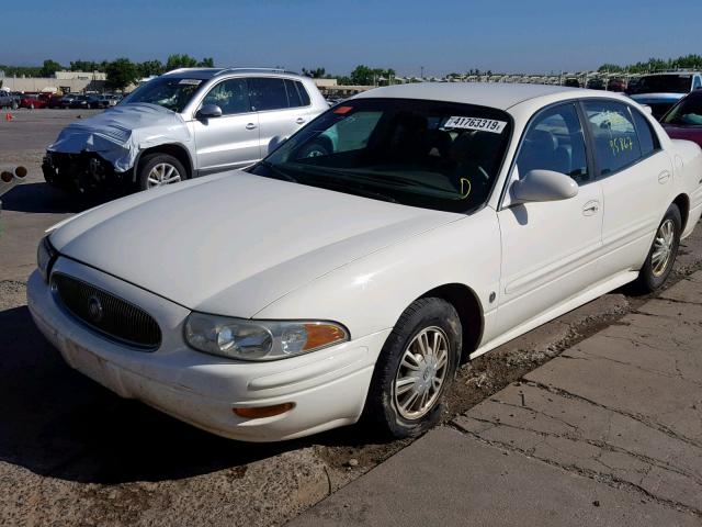 1G4HP54K924177435 - 2002 BUICK LESABRE CU WHITE photo 2