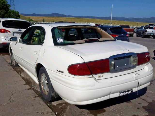 1G4HP54K924177435 - 2002 BUICK LESABRE CU WHITE photo 3