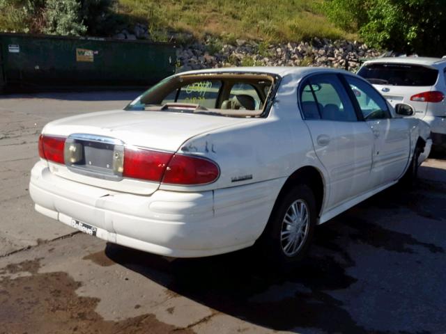 1G4HP54K924177435 - 2002 BUICK LESABRE CU WHITE photo 4