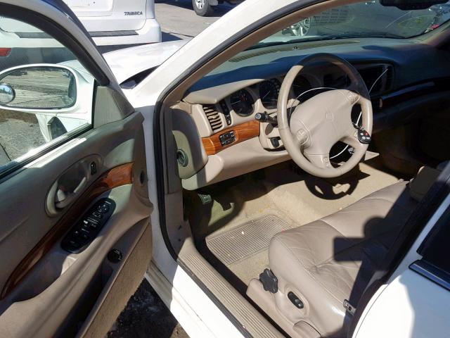 1G4HP54K924177435 - 2002 BUICK LESABRE CU WHITE photo 9