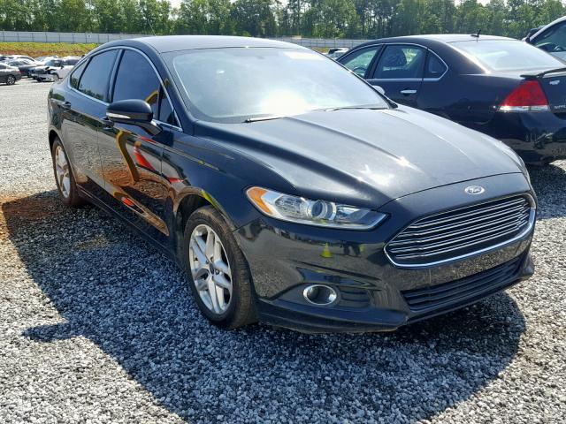 3FA6P0HR4DR256999 - 2013 FORD FUSION SE BLACK photo 1