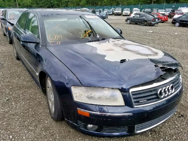 WAUML44E25N008761 - 2005 AUDI A8 L QUATT BLUE photo 1