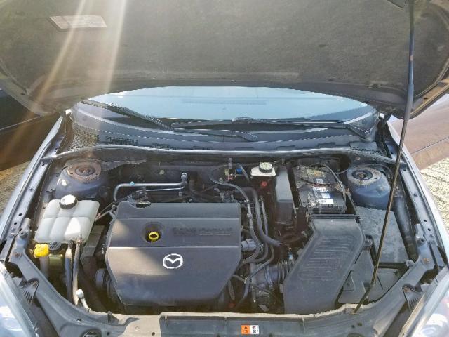 JM1BK343861517431 - 2006 MAZDA 3 HATCHBAC GRAY photo 7