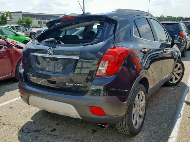 KL4CJCSB5FB030693 - 2015 BUICK ENCORE BLACK photo 4