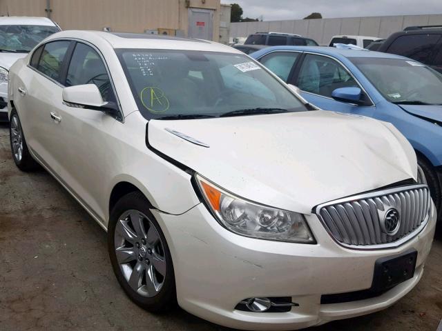 1G4GC5ED2BF305624 - 2011 BUICK LACROSSE C WHITE photo 1