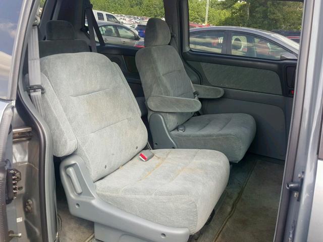 2HKRL18681H507309 - 2001 HONDA ODYSSEY EX GRAY photo 6