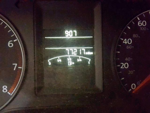 3VW1K7AJ7BM343576 - 2011 VOLKSWAGEN JETTA BASE GRAY photo 8