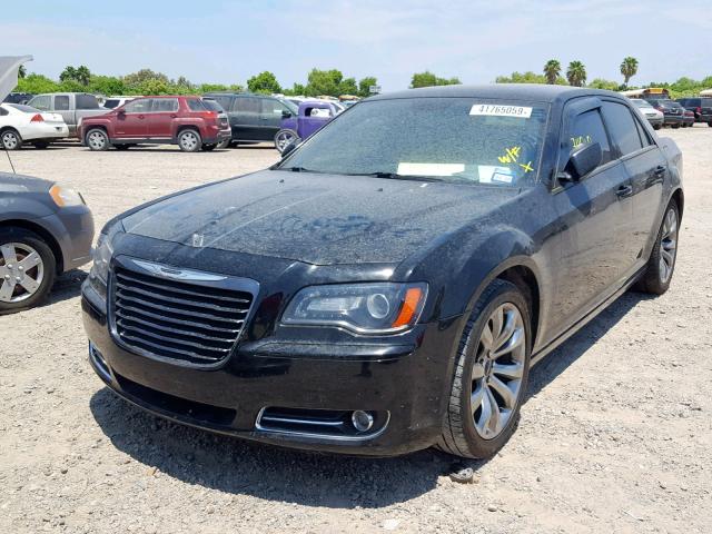 2C3CCABG8EH352240 - 2014 CHRYSLER 300 S BLACK photo 2