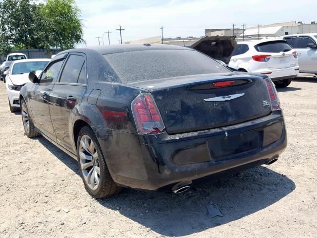 2C3CCABG8EH352240 - 2014 CHRYSLER 300 S BLACK photo 3