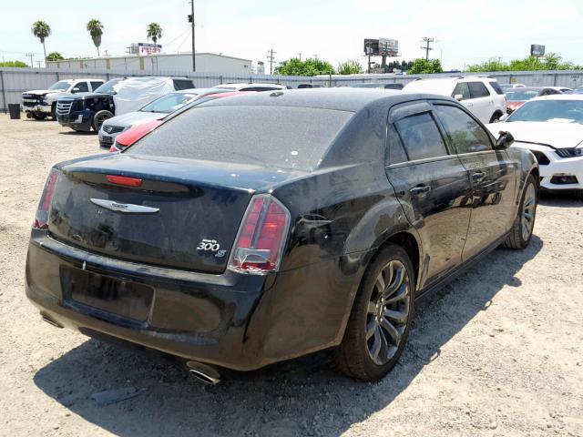 2C3CCABG8EH352240 - 2014 CHRYSLER 300 S BLACK photo 4