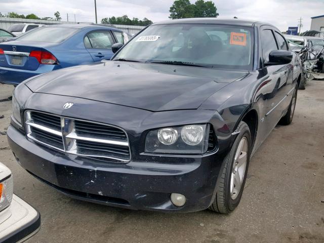 2B3CA3CV3AH310127 - 2010 DODGE CHARGER SX BLACK photo 2