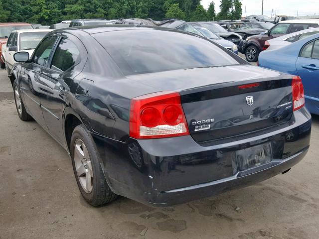 2B3CA3CV3AH310127 - 2010 DODGE CHARGER SX BLACK photo 3