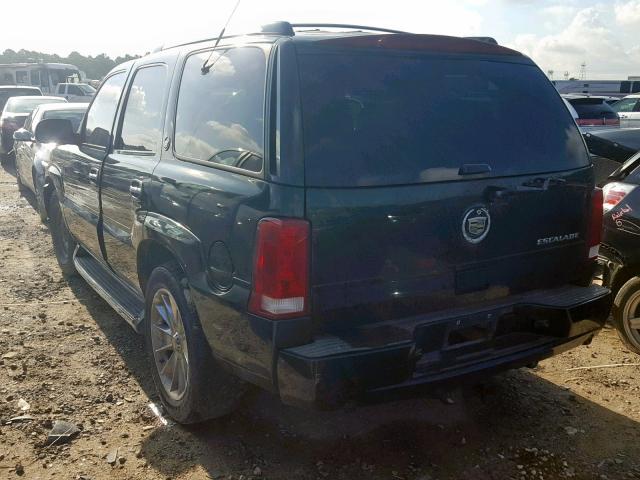 1GYEC63TX2R110343 - 2002 CADILLAC ESCALADE L GREEN photo 3