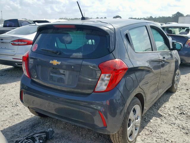 KL8CB6SA6KC735656 - 2019 CHEVROLET SPARK LS CHARCOAL photo 4