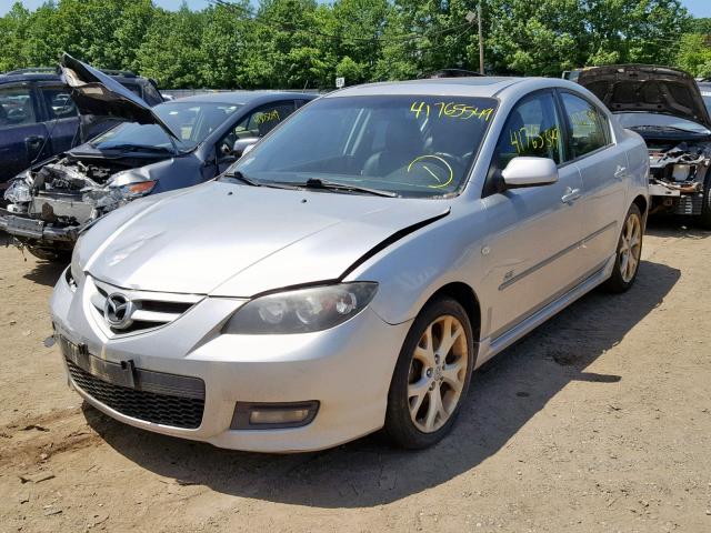 JM1BK324X71748196 - 2007 MAZDA 3 S SILVER photo 2