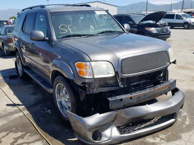 5TDBT48A63S204839 - 2003 TOYOTA SEQUOIA LI GRAY photo 1