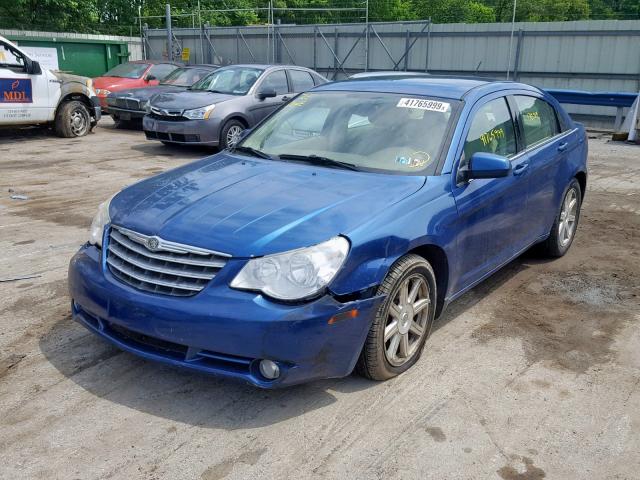 1C3LC56VX9N574338 - 2009 CHRYSLER SEBRING TO BLUE photo 2