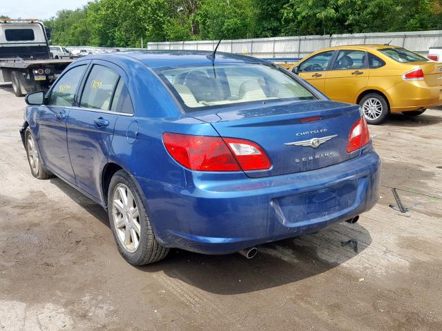 1C3LC56VX9N574338 - 2009 CHRYSLER SEBRING TO BLUE photo 3