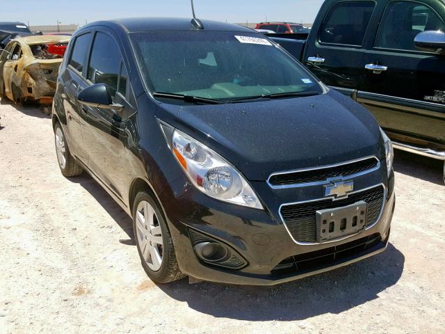 KL8CB6S91FC802840 - 2015 CHEVROLET SPARK LS BLACK photo 1