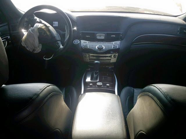 JN1BY1ARXFM561847 - 2015 INFINITI Q70 3.7 SILVER photo 9