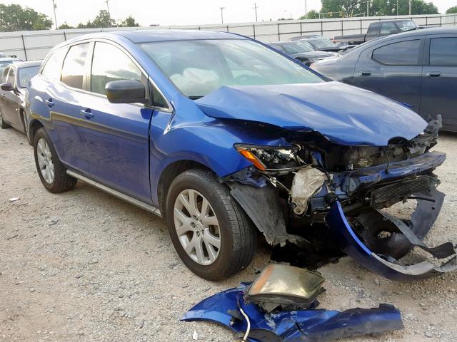 JM3ER293770128628 - 2007 MAZDA CX-7 BLUE photo 1