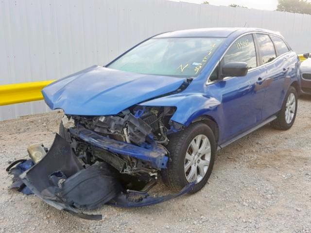 JM3ER293770128628 - 2007 MAZDA CX-7 BLUE photo 2