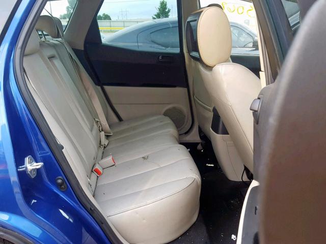 JM3ER293770128628 - 2007 MAZDA CX-7 BLUE photo 6