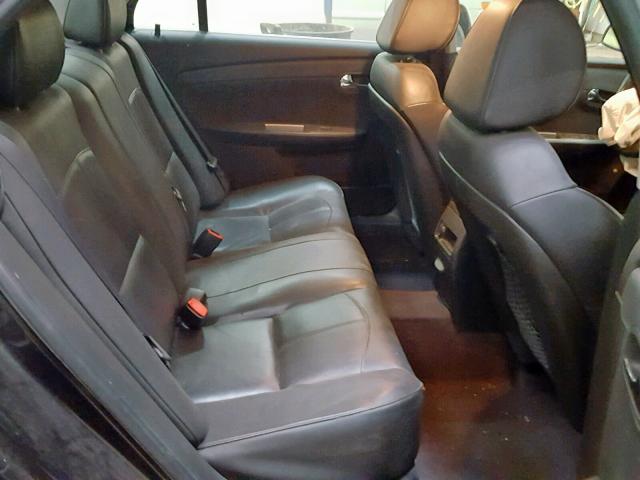 1G1ZE5E78A4152641 - 2010 CHEVROLET MALIBU LTZ შავი ფოტო 6