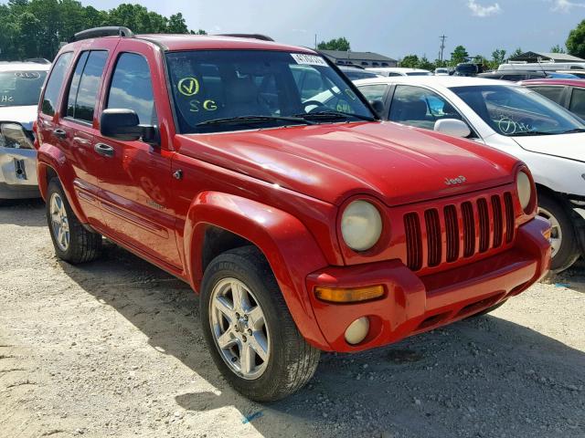 1J4GK58K34W226851 - 2004 JEEP LIBERTY LI RED photo 1