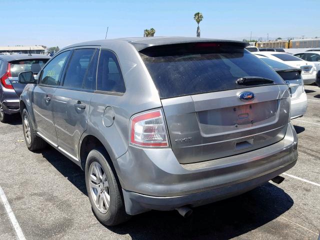 2FMDK36C18BA02053 - 2008 FORD EDGE SE SILVER photo 3