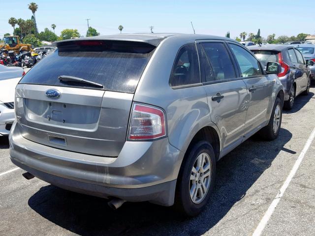 2FMDK36C18BA02053 - 2008 FORD EDGE SE SILVER photo 4