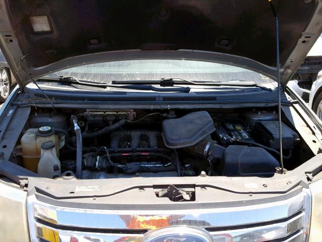 2FMDK36C18BA02053 - 2008 FORD EDGE SE SILVER photo 7