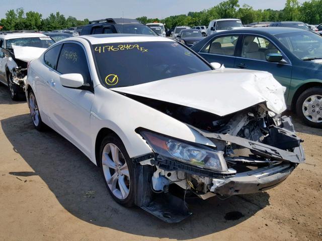 1HGCS2B82BA003809 - 2011 HONDA ACCORD EXL WHITE photo 1