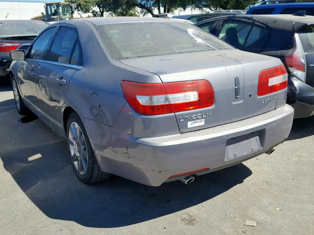 3LNHM26116R609265 - 2006 LINCOLN ZEPHYR GRAY photo 3