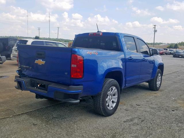 1GCGTCEN1K1174295 - 2019 CHEVROLET COLORADO L BLUE photo 4
