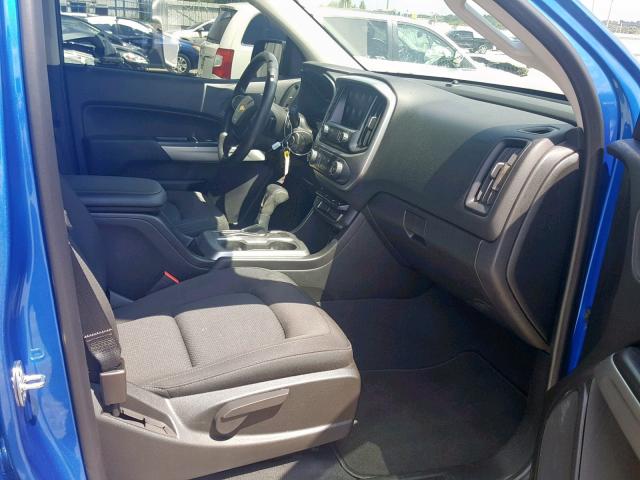 1GCGTCEN1K1174295 - 2019 CHEVROLET COLORADO L BLUE photo 5