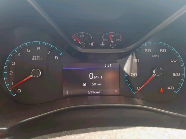 1GCGTCEN1K1174295 - 2019 CHEVROLET COLORADO L BLUE photo 8