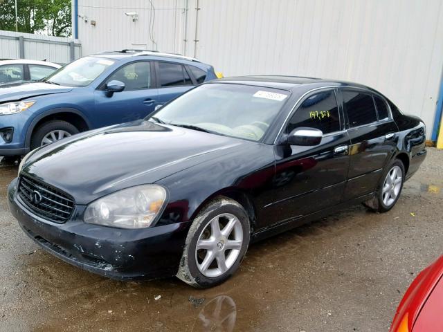 JNKBF01A03M102716 - 2003 INFINITI Q45 BLACK photo 2