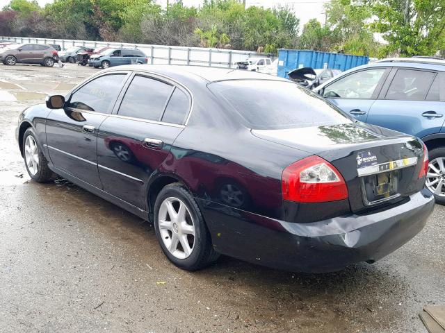 JNKBF01A03M102716 - 2003 INFINITI Q45 BLACK photo 3