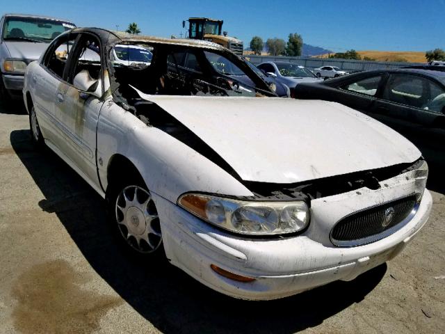 1G4HP52K544107906 - 2004 BUICK LESABRE CU WHITE photo 1