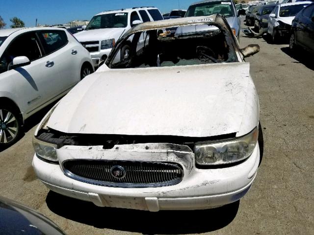 1G4HP52K544107906 - 2004 BUICK LESABRE CU WHITE photo 10