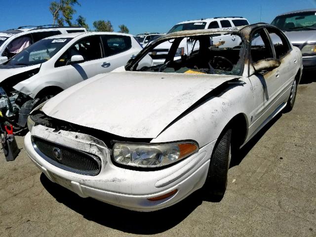 1G4HP52K544107906 - 2004 BUICK LESABRE CU WHITE photo 2