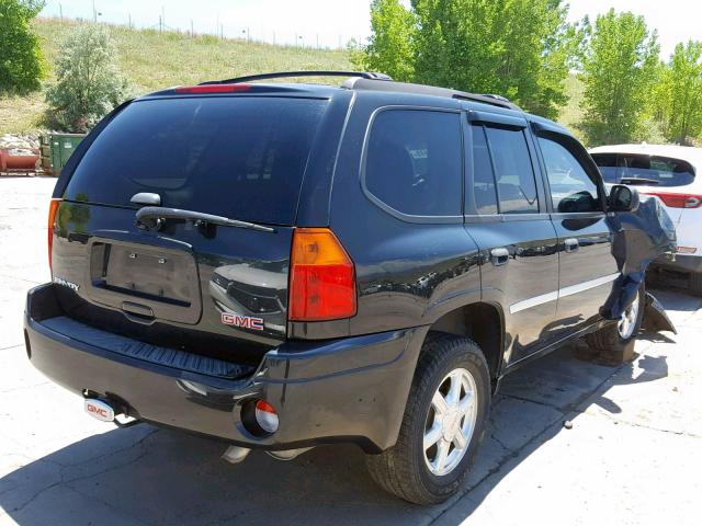 1GKDT13S182236723 - 2008 GMC ENVOY BLACK photo 4