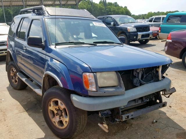 5N1ED28T21C540546 - 2001 NISSAN XTERRA XE BLUE photo 1