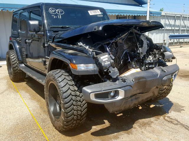 1C4HJXEN3JW325737 - 2018 JEEP WRANGLER U 黑色 照片 1