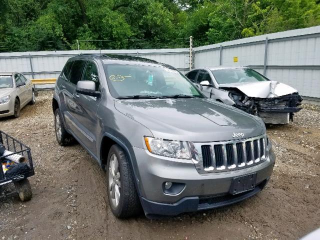 1C4RJFAG9DC610339 - 2013 JEEP GRAND CHER GRAY photo 1