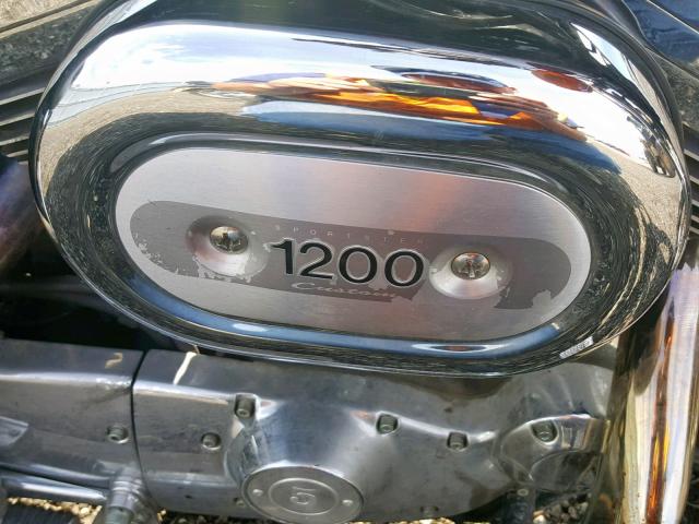 1HD1CGP1X1K115230 - 2001 HARLEY-DAVIDSON XL1200 C BLACK photo 7